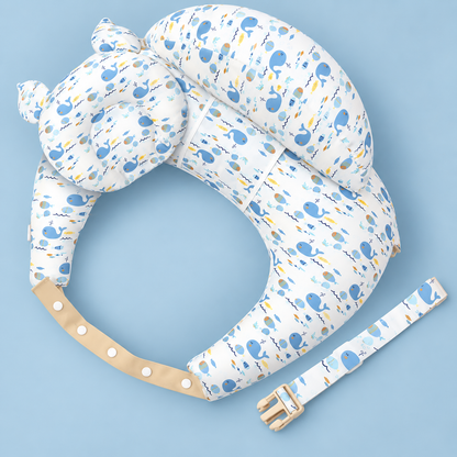 NestEase – Adjustable Nursing Pillow 🤱☁️
