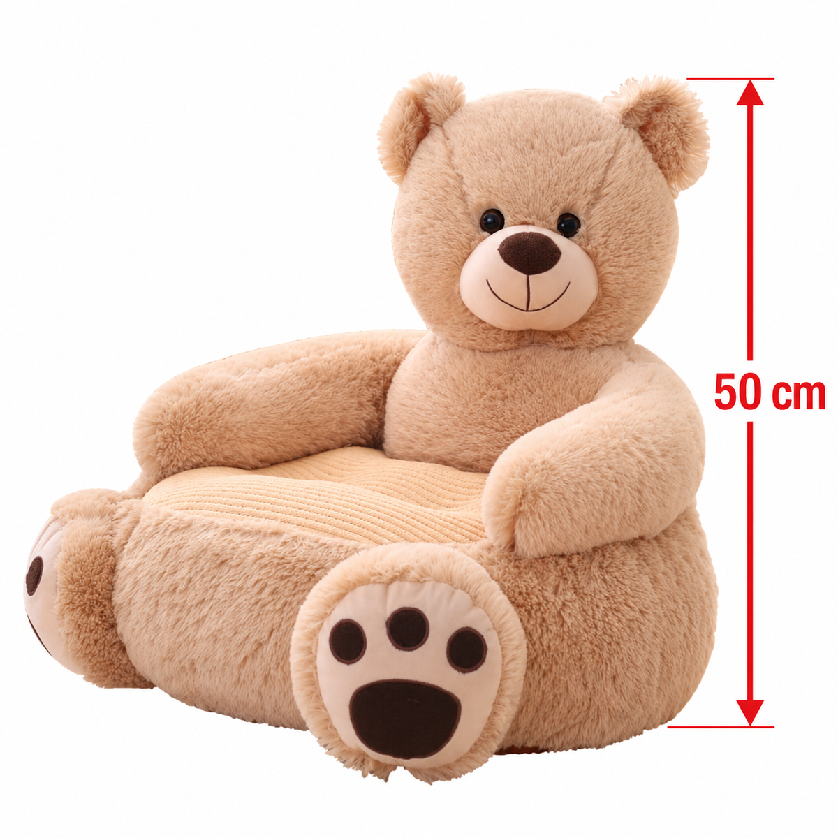 CuddleSeat – Plush Animal Baby Sofa 🧸☁️