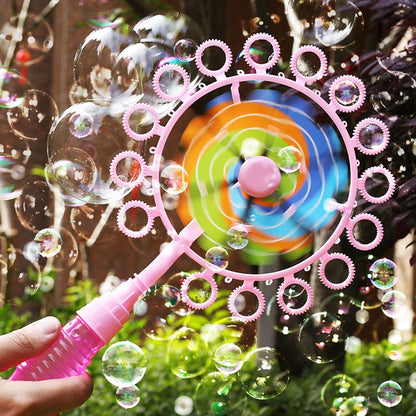 Bubbly Breeze – Windmill Bubble Machine Gun