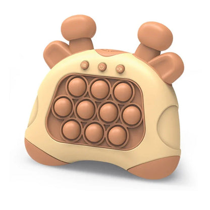 QuickTap Pop-Light Reaction Game for Kids | LED Whack-a-Mole Handheld Toy