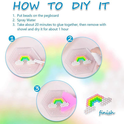 Magic Water Fuse Beads - DIY Craft & Creative Bead Set