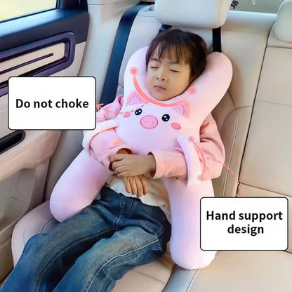 SnoozeBuddy - Cute Kids Travel Support Pillow