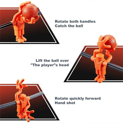 Mini FlickShot Fingertip Basketball Catapult Game