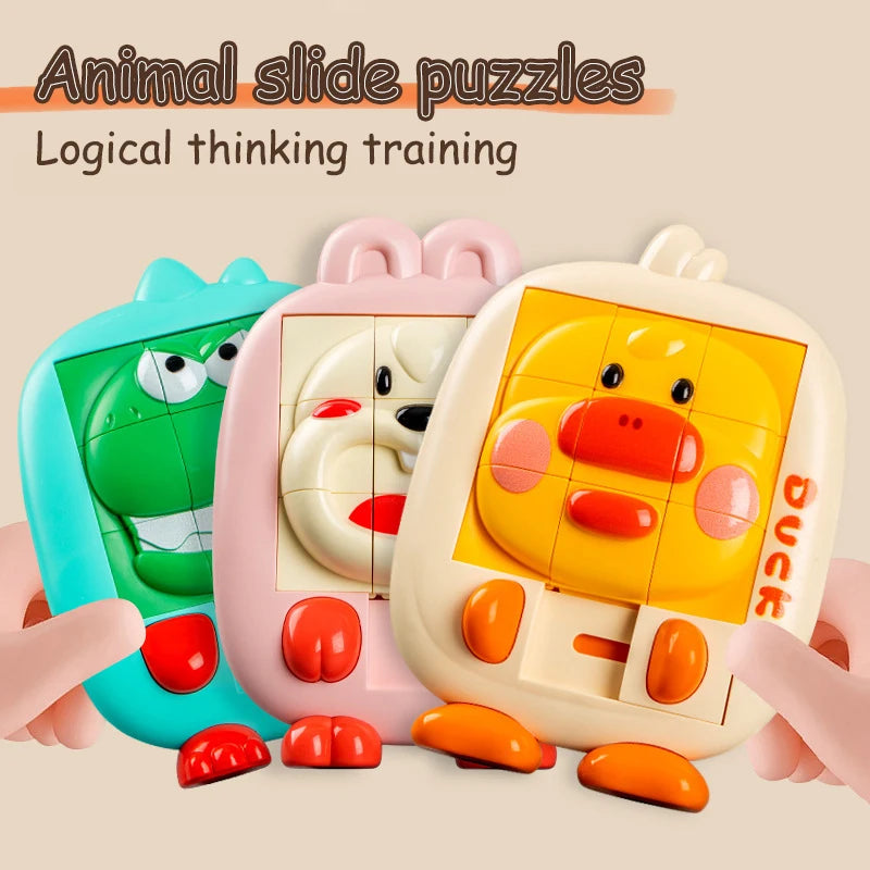 SmartSlide Animal Puzzle Toy