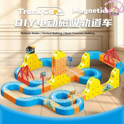 🚆 MagneTrack Builder – DIY Magnetic Train Track Assembly Set