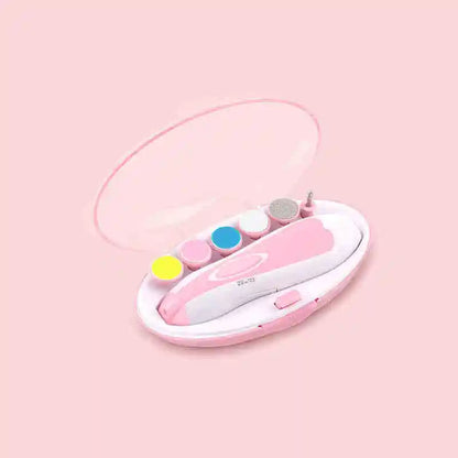 SafeTrim Electric Baby Nail Polisher – Gentle Nail Care Tool for Babies