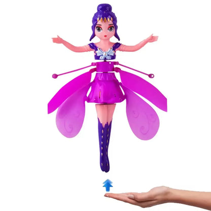 Rotating Luminous Princess Flying Toy