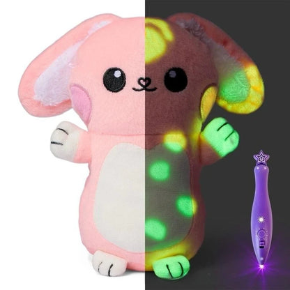 GlowDoodle - Light-Up Drawing Plush Toy