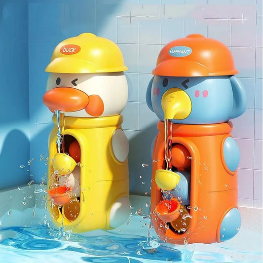 SplashSpin Duck & Elephant Bath Spinner Toy