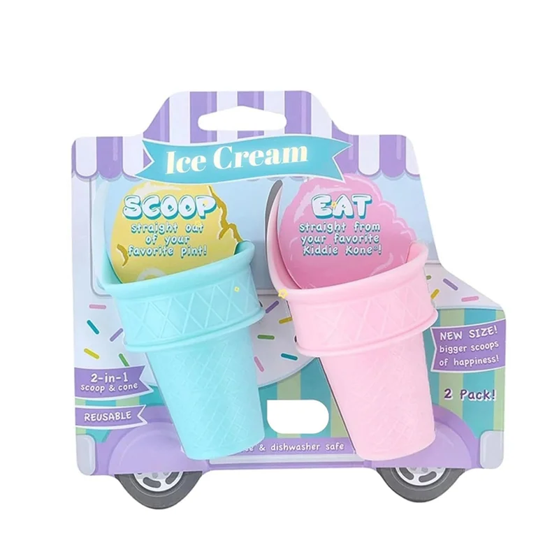 SweetSwirl Mini Cone Scoops (2pcs)
