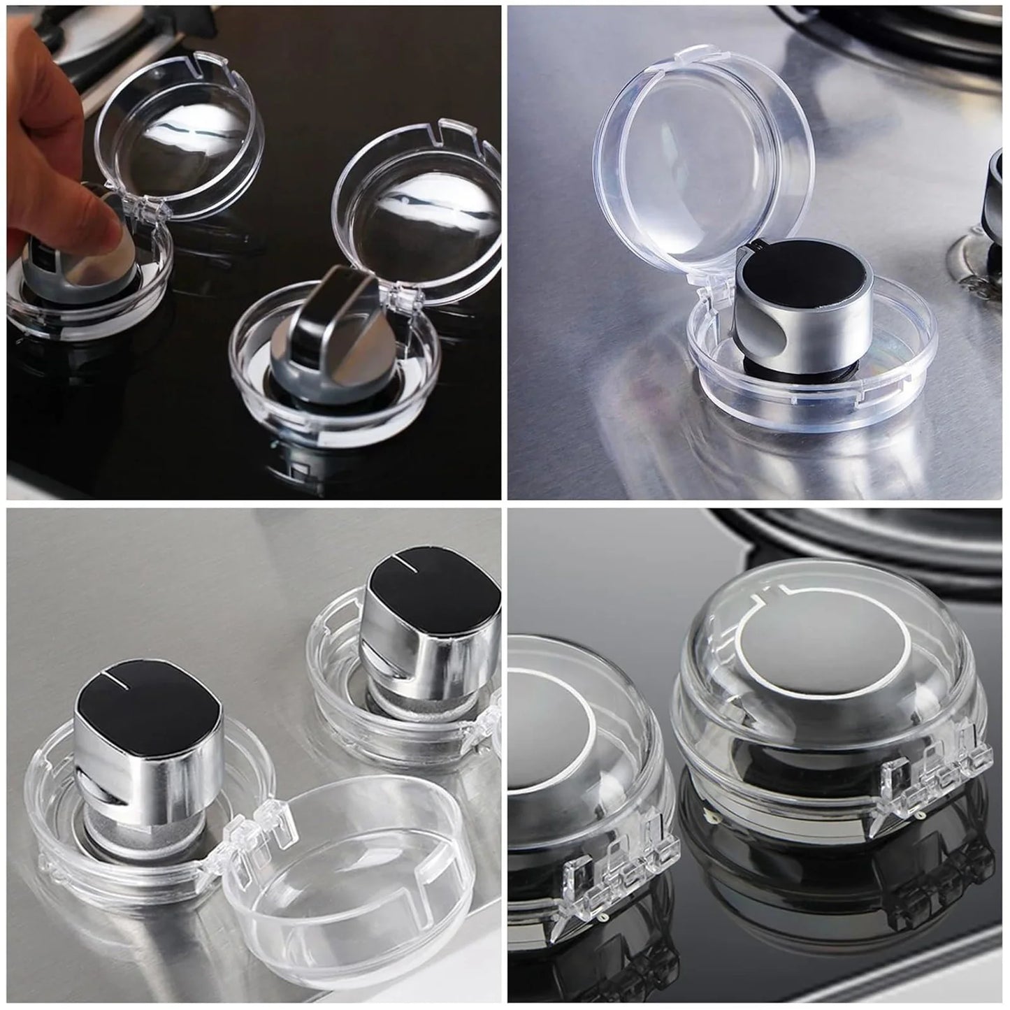 SafeKnob - Childproof Stove Knob Covers