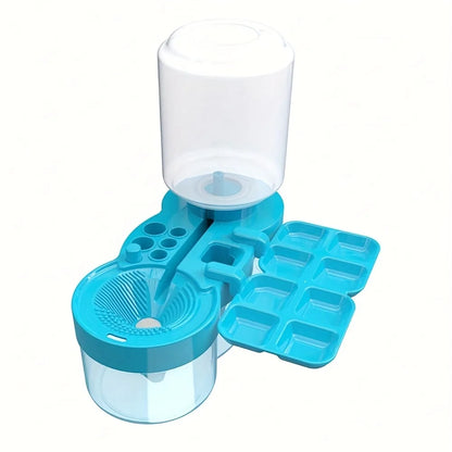 CleanFlow 6-in-1 Paintbrush Cleaner & Brush Holder