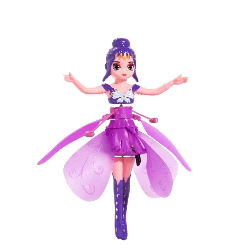Rotating Luminous Princess Flying Toy