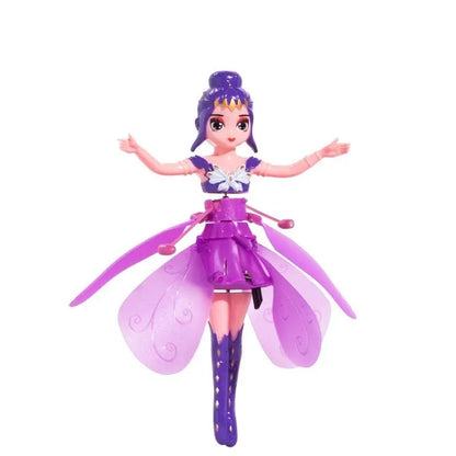 Rotating Luminous Princess Flying Toy