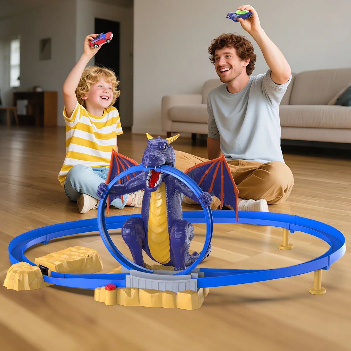 Dragon Fury Track Cars Set