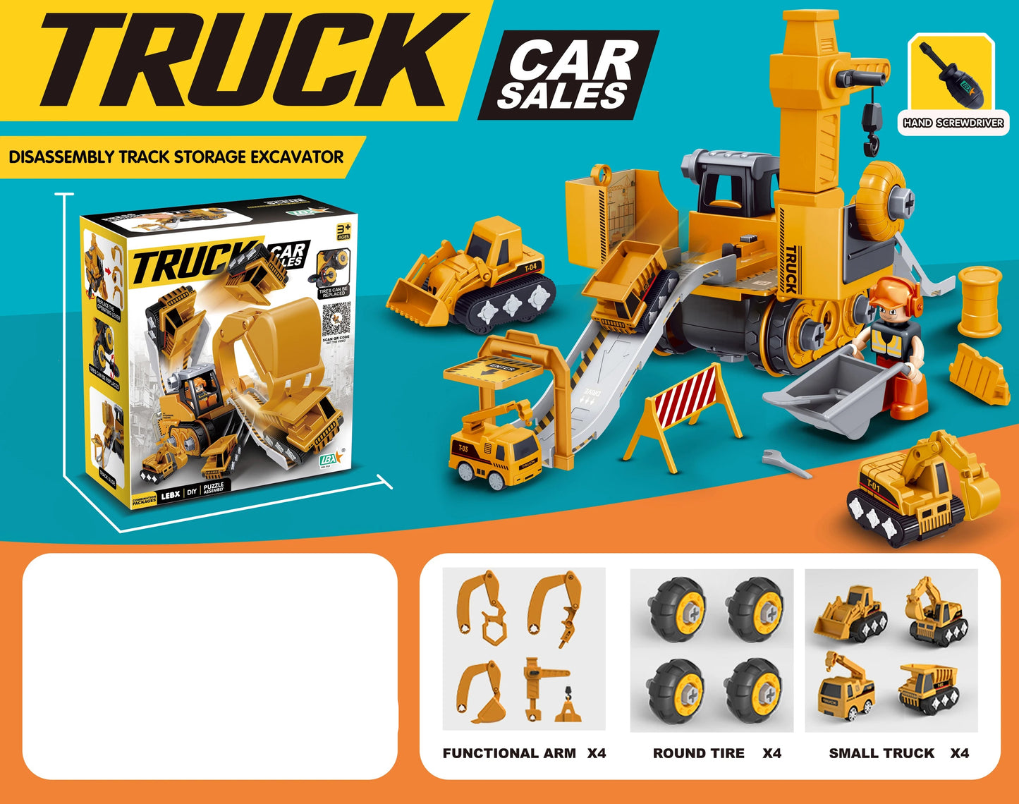 Junior Builder Electric Drill Tool Set – Kids Engineering & Construction Toy