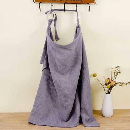 Breathable Breastfeeding Cover – Adjustable Nursing Apron for Outdoor Privacy