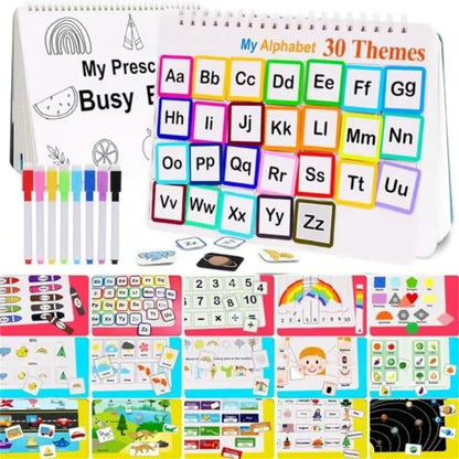 My Preschool Busy Book – Learning Made Fun for Toddlers!