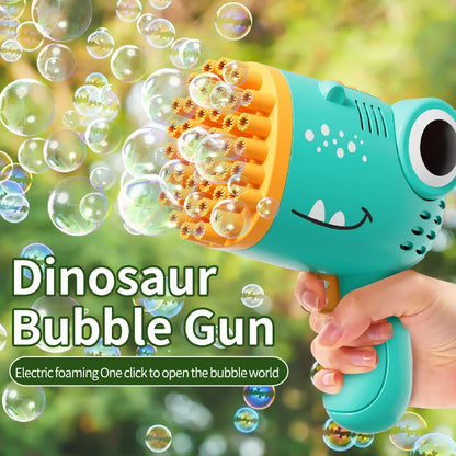 DinoBlast 40-Hole Bubble Gun