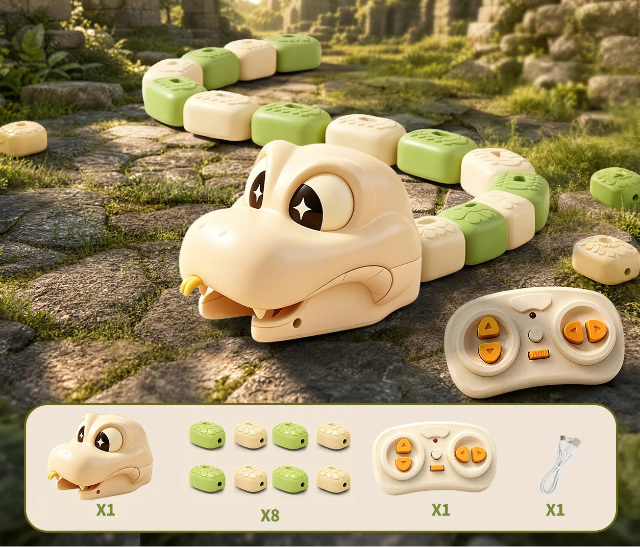 SnapSnake - 2 Player Magnetic Snake Challenge Game