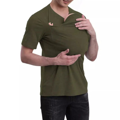 JoeyHug - Kangaroo Mum Long Sleeve Multifunctional T-Shirt