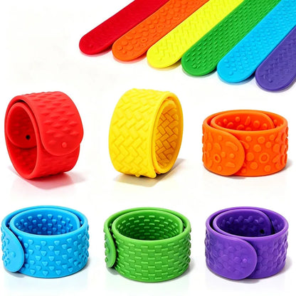 SensorySnap – Textured Fidget Bracelets 🌈✨