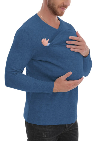 JoeyHug - Kangaroo Mum Long Sleeve Multifunctional T-Shirt