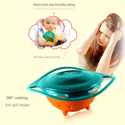 Spill-Proof Baby Bowl – Mealtime Without the Mess