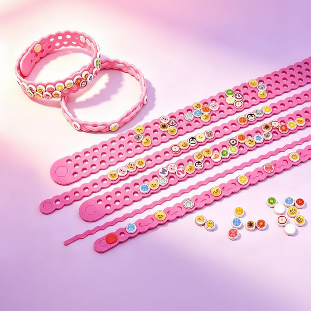 Creative Beads - DIY Silicone Bracelet Making Kit