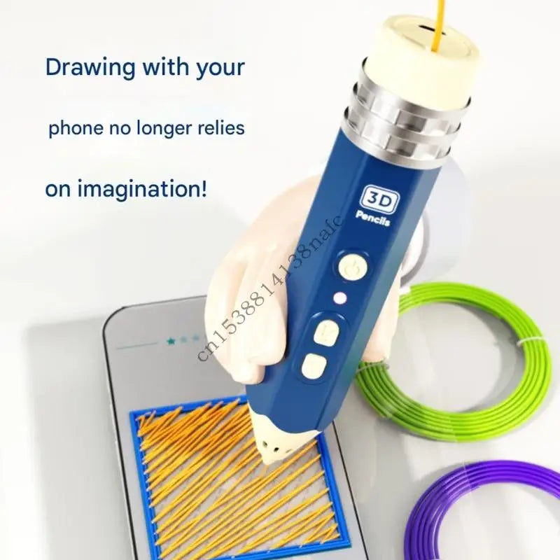 Creative 3D Drawing Pen for Kids – Safe Temperature Control