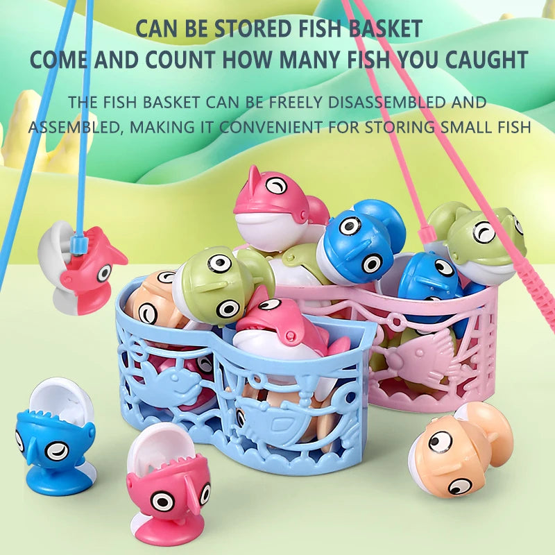 SpinCatch Magnetic Fishing Game Plate