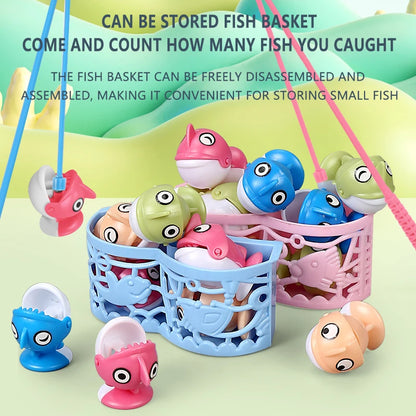 SpinCatch Magnetic Fishing Game Plate