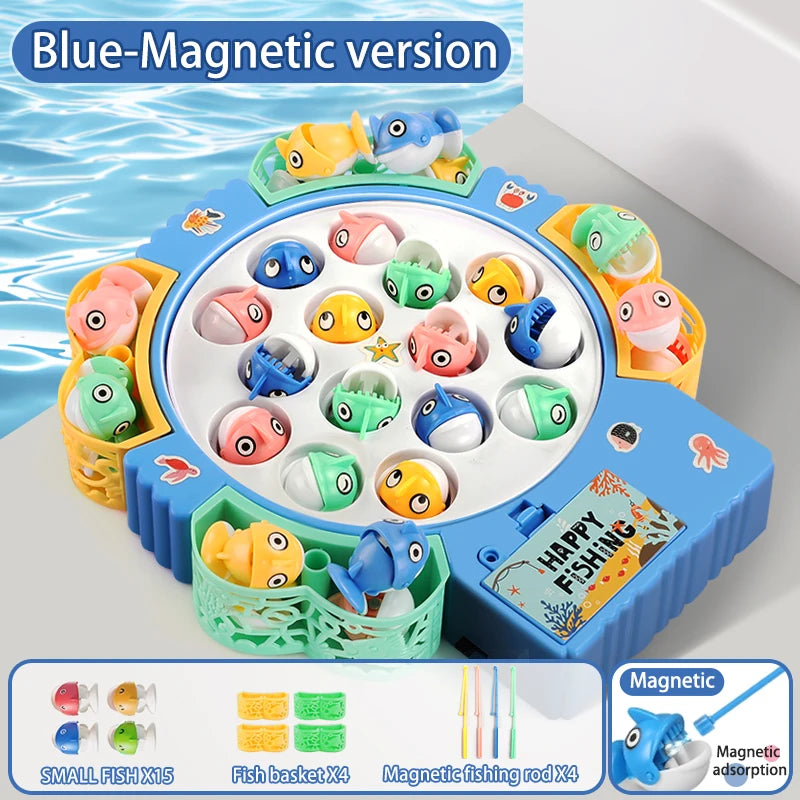 SpinCatch Magnetic Fishing Game Plate