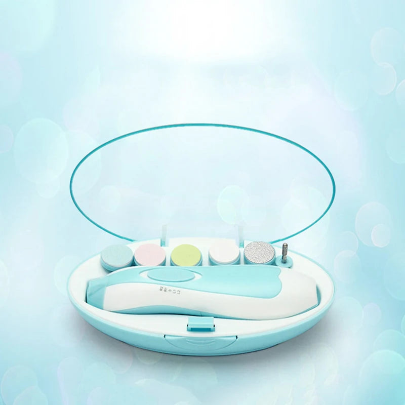 SafeTrim Electric Baby Nail Polisher – Gentle Nail Care Tool for Babies