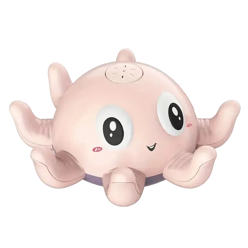 GlowSplash Octopus LED Bath Sprinkler Toy for Kids