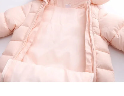 SnuggleBear Hooded Baby Snowsuit