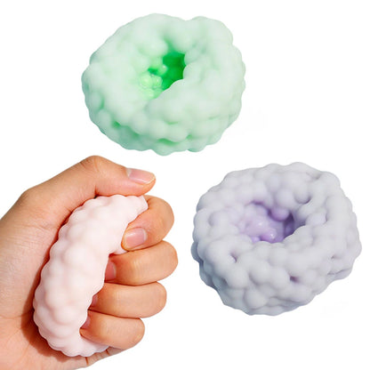 Grape Squishy Sand Ball – Satisfying Squeeze & Fidget Toy 🍇✨