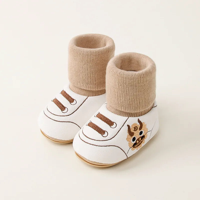 SnuggleStep Cozy Animal First Walkers