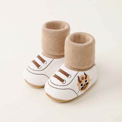 SnuggleStep Cozy Animal First Walkers