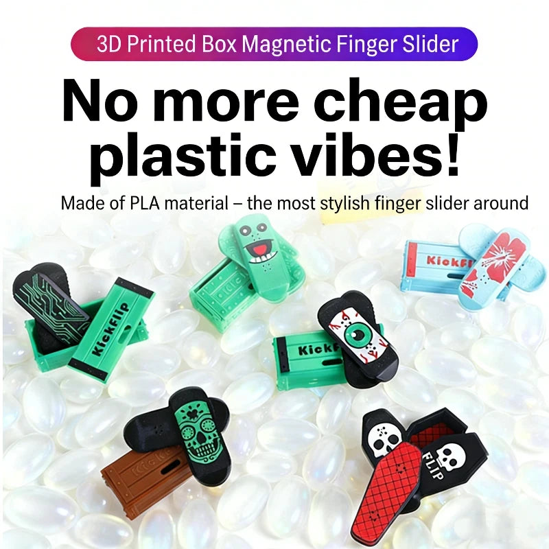 MagSlide 3D Magnetic Finger Slider Stress Relief Puzzle
