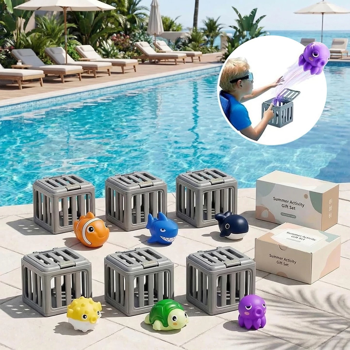 OceanRescue Diving Toy Set