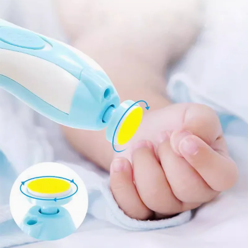 SafeTrim Electric Baby Nail Polisher – Gentle Nail Care Tool for Babies