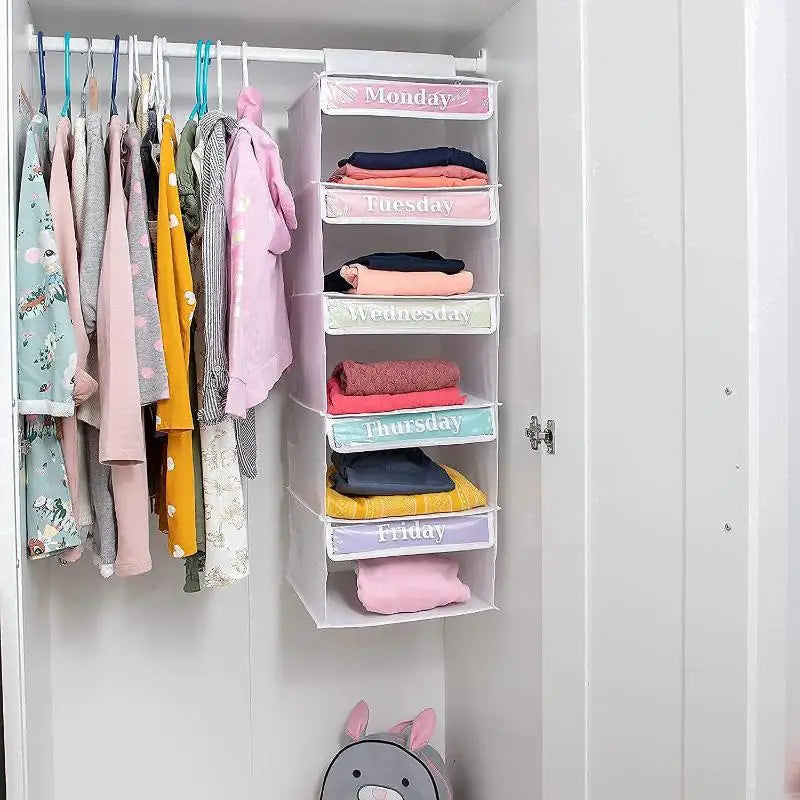 WeekReady - Kids 5-Day Clothes Organiser