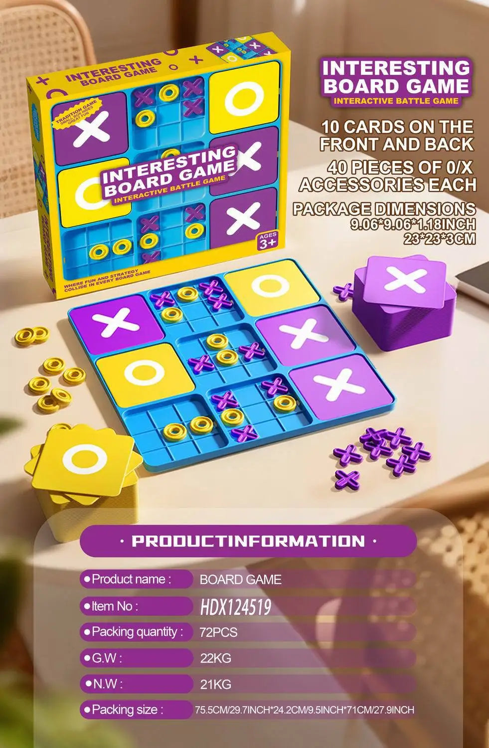 Logic Puzzle Board Game