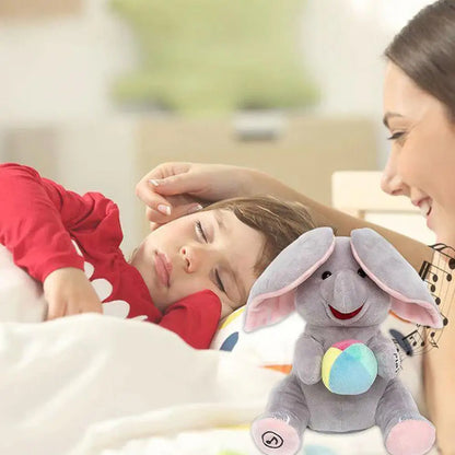 Singing Elephant Plush Toy – Interactive Hide & Seek Musical Toy