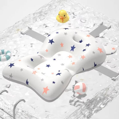 Baby Bath Support Pad – Adjustable Floating Bath Seat for Newborns