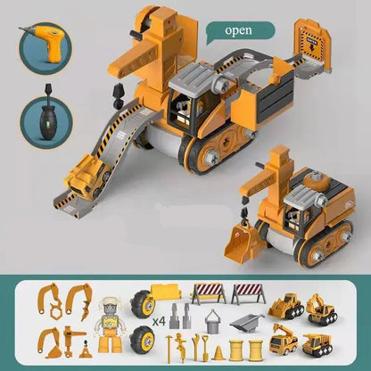 Junior Builder Electric Drill Tool Set – Kids Engineering & Construction Toy