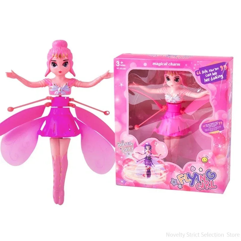 Rotating Luminous Princess Flying Toy
