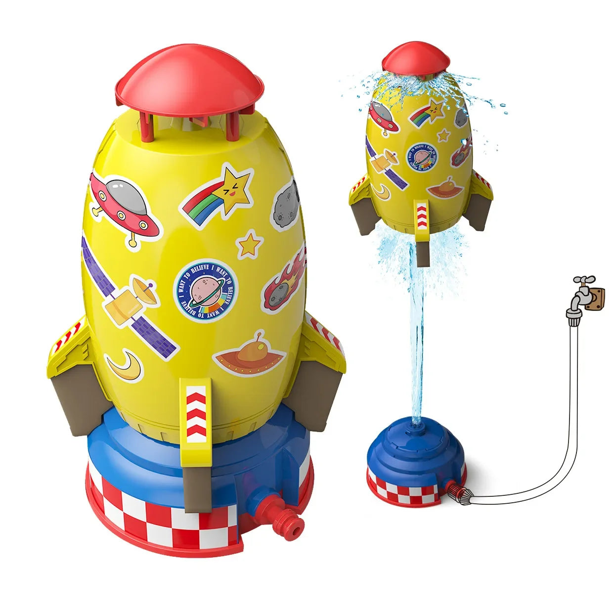 SkySpin Flying Water Sprinkler