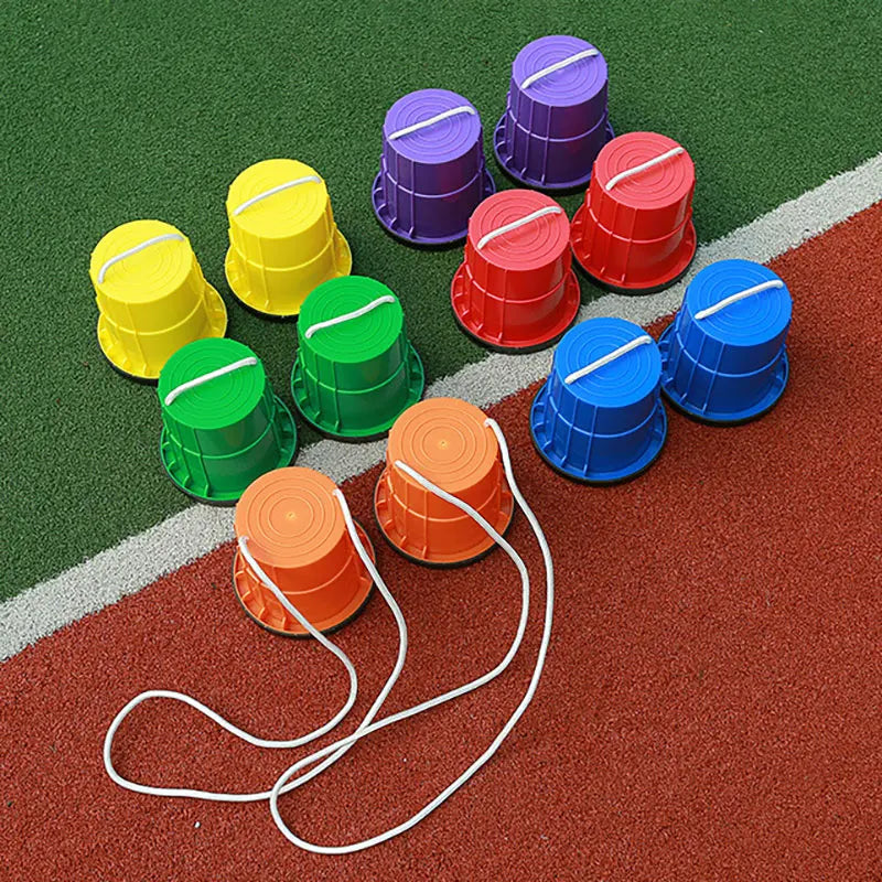 Rainbow Balance Stilts